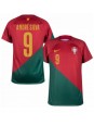 Portugali Andre Silva #9 Kotipaita MM-kisat 2022 Lyhythihainen